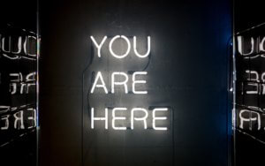 You Are Here. Photo by John Baker on Unsplash